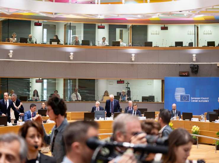 I leader europei al consiglio dell'Ue per discutere il capitolo immigrazione
