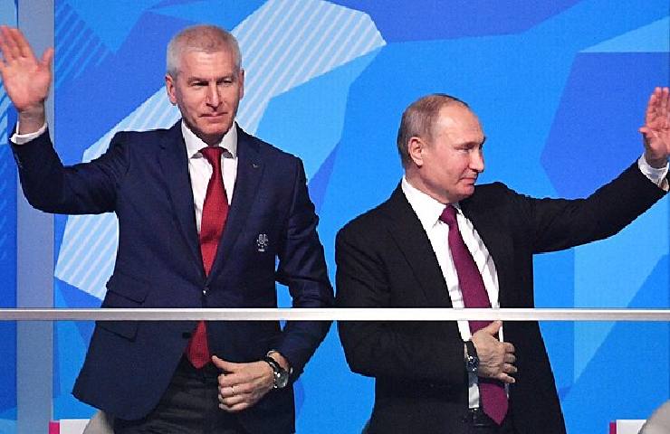 Vladimir Putin e Oleg Matytsin
