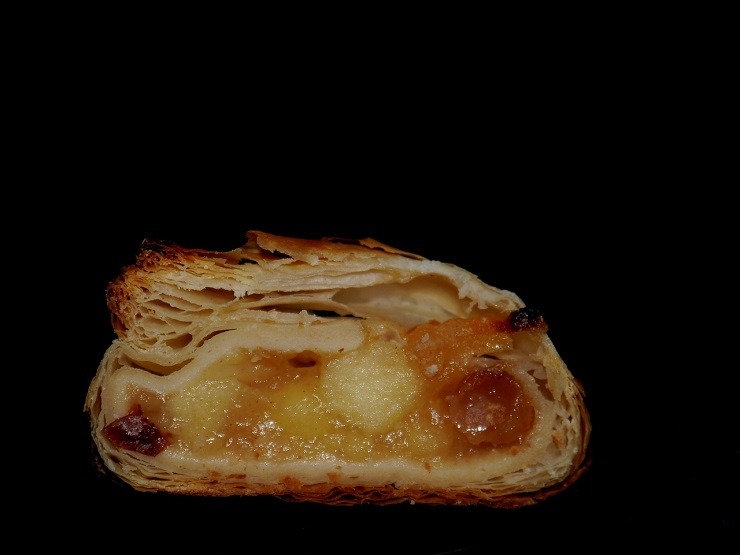 Il ripieno di uno strudel