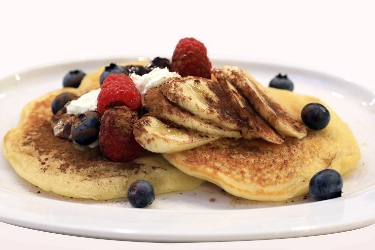 Pancake e frutta